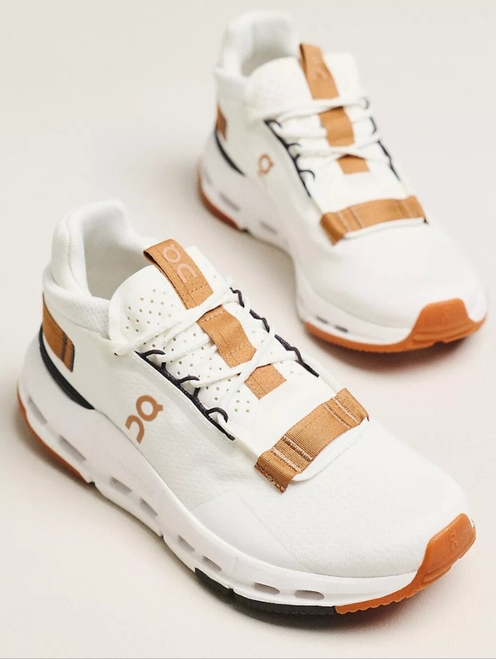 Sz 10 - 🆕️ Men's On Cloudnova 2 Ivory Sphinx Running Shoes - Picture 4 of 14